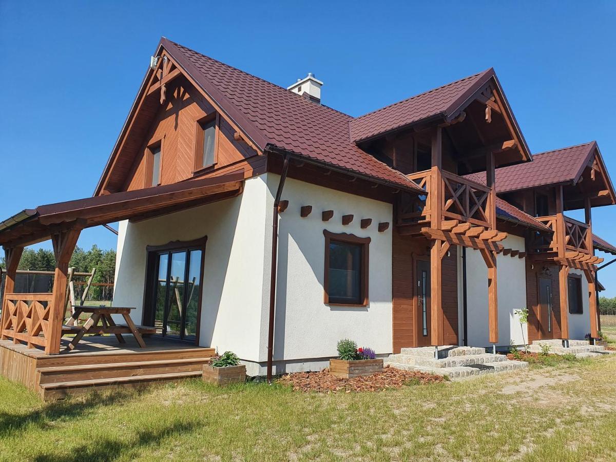 Milochowka - Dom Drewniany Blizniak Wdzydze Tucholskie Bagian luar foto