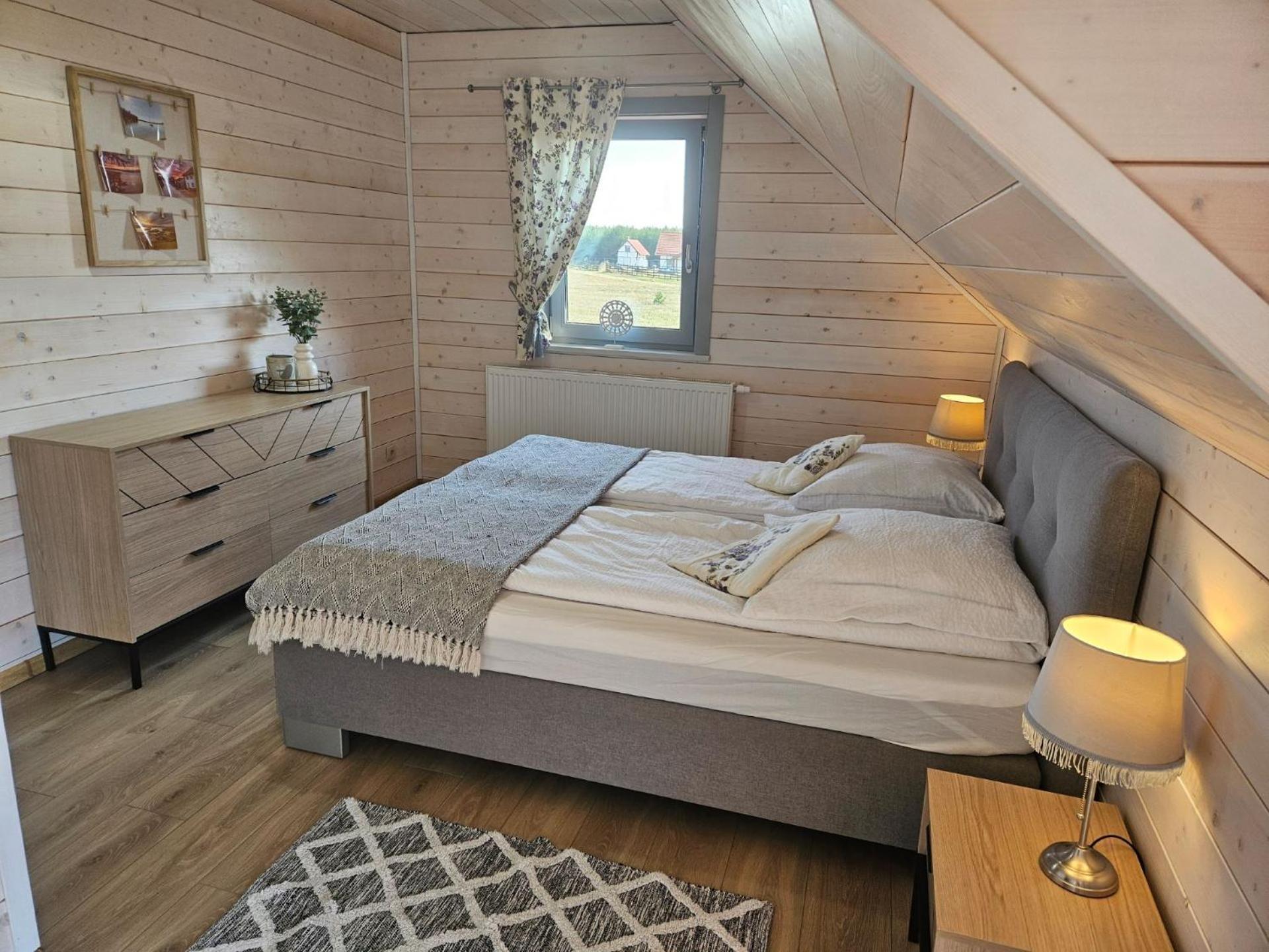 Milochowka - Dom Drewniany Blizniak Wdzydze Tucholskie Bagian luar foto